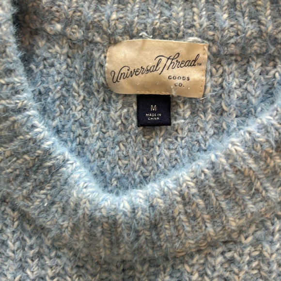 Light Blue Cozy Sweater - Picture 2 of 2